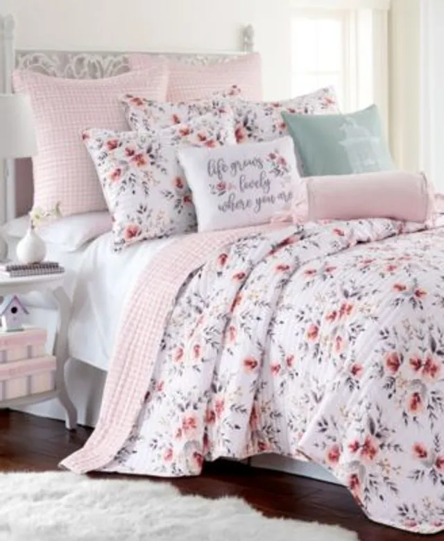 Levtex Adeline Floral Bouquet Reversible Quilt Sets