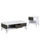 Tekonsha Multi-Storage 2-Piece Coffee Table Set