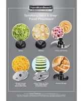 Hamilton Beach Professional Spiralizing Stack & Snap Food Processor