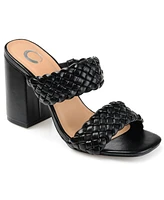 Journee Collection Women's Melissa Woven Sandals