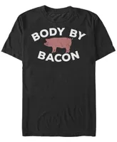 Fifth Sun Men's Bacon Body Short Sleeve Crew T-shirt