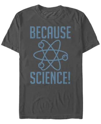 Fifth Sun Men's Because Science Short Sleeve Crew T-shirt