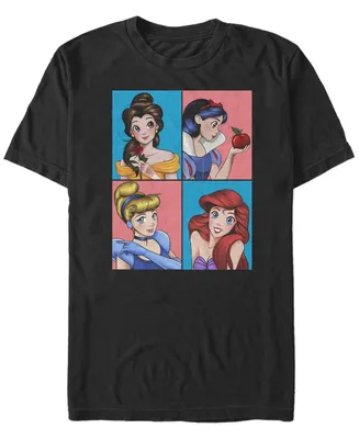 Fifth Sun Men's Princesses Short Sleeve Crew T-shirt