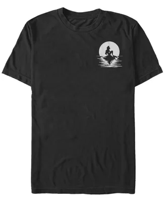 Fifth Sun Men's Mermaid Moon Short Sleeve Crew T-shirt