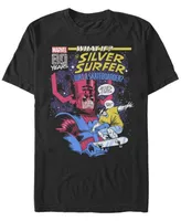 Fifth Sun Men's Silver Surfer Skate Short Sleeve Crew T-shirt