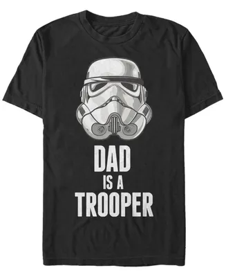 Fifth Sun Men's Dad Trooper Short Sleeve Crew T-shirt