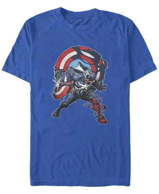 Fifth Sun Men's Captain Venom Short Sleeve Crew T-shirt