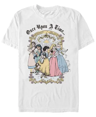 Fifth Sun Men's Vintage-Like Princess Short Sleeve Crew T-shirt