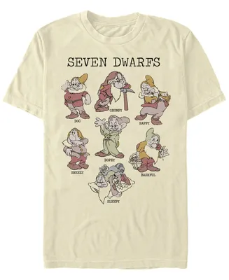 Fifth Sun Men's Dwarf Grid Short Sleeve Crew T-shirt