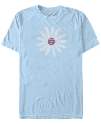 Fifth Sun Men's Simple Daisy Short Sleeve Crew T-shirt