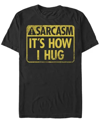 Fifth Sun Men's How I Hug Short Sleeve Crew T-shirt
