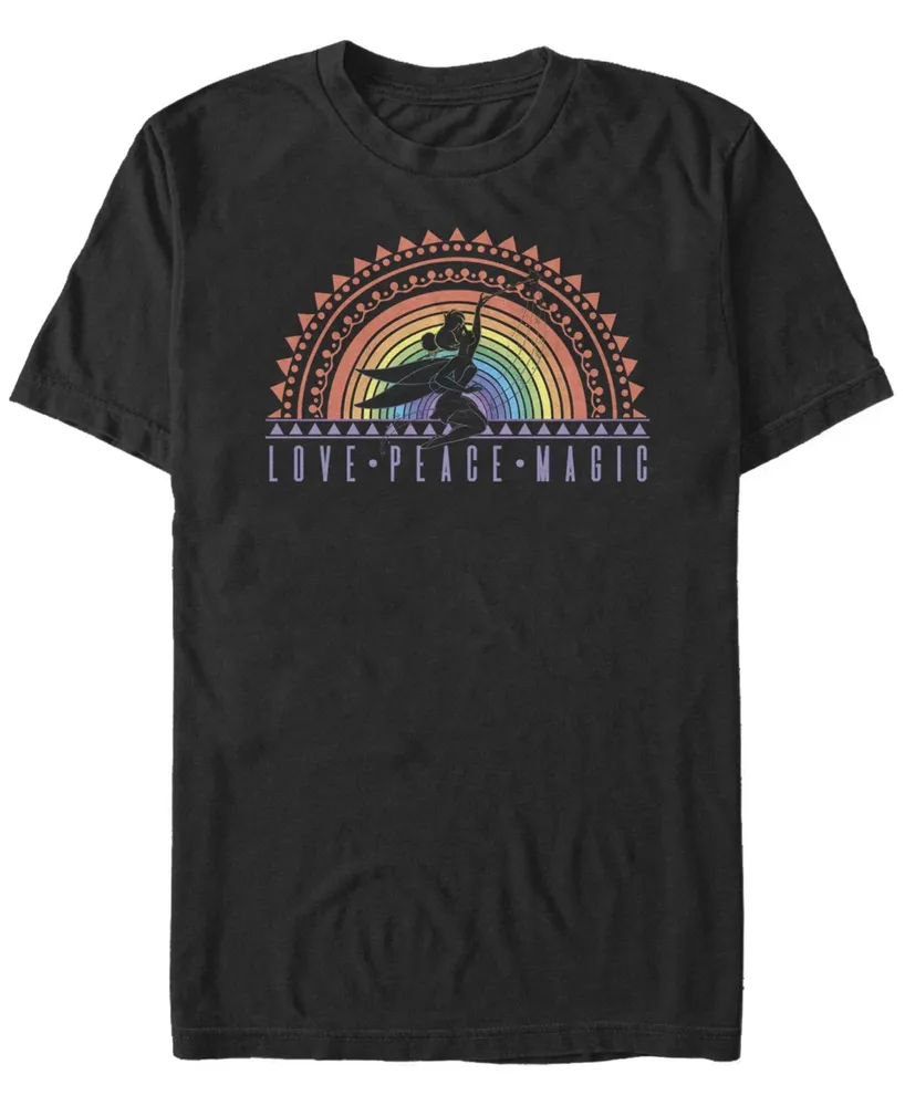 Fifth Sun Men's Rainbow Tink Short Sleeve Crew T-shirt