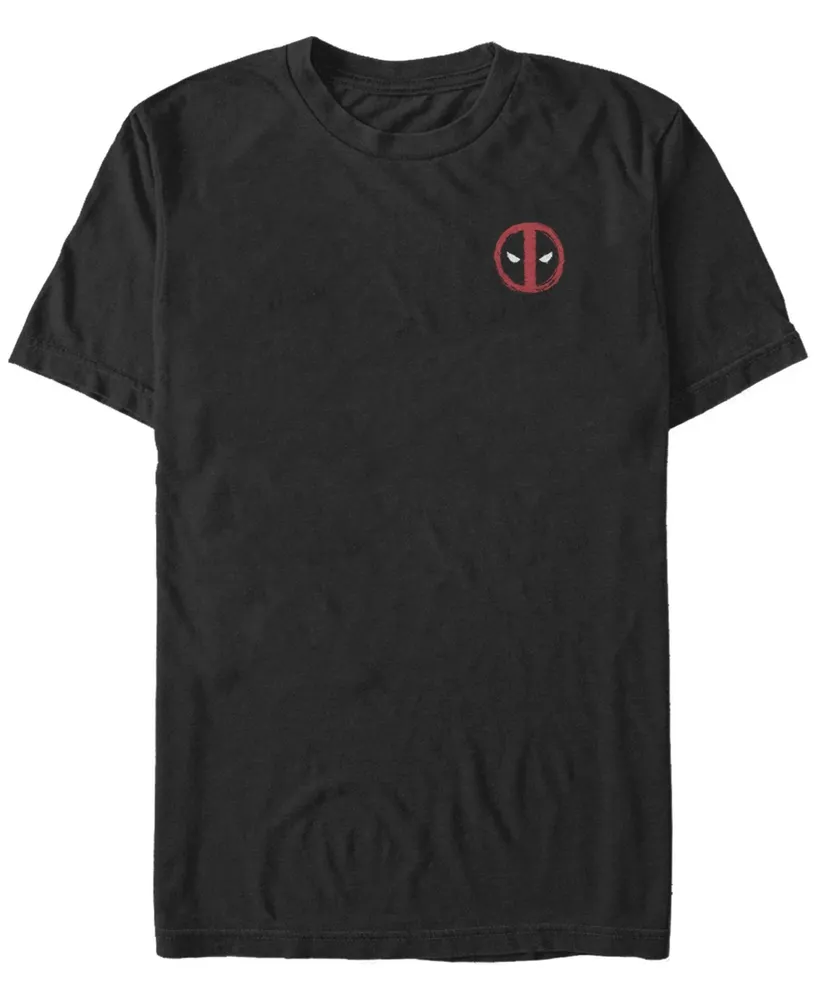 Fifth Sun Men's Chalk Deadpool Short Sleeve Crew T-shirt