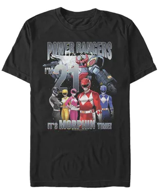 Fifth Sun Men's Morphin Time Short Sleeve Crew T-shirt