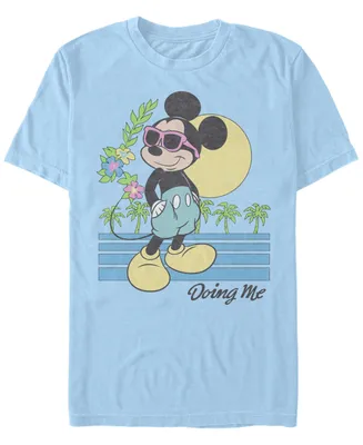 Fifth Sun Men's Mickey Doing Me Short Sleeve Crew T-shirt