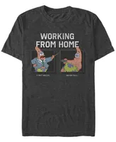 Fifth Sun Men's Work From Home 2-Box Short Sleeve Crew T-shirt