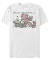 Fifth Sun Men's Hokusai Bee Short Sleeve Crew T-shirt