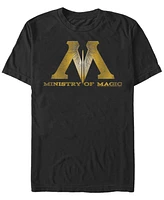 Fifth Sun Men's Ministry of Magic Logo Short Sleeve Crew T-shirt