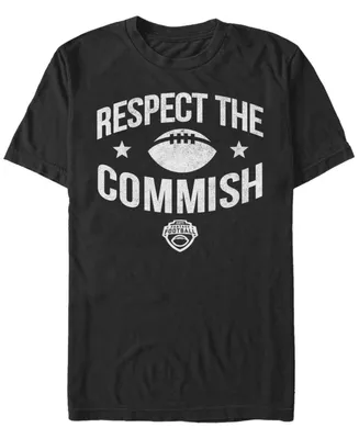 Fifth Sun Men's Respect The Commish Short Sleeve Crew T-shirt