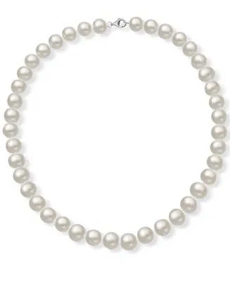 Cultured Freshwater Pearl (9-10mm) 18" Collar Necklace