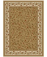 Km Home Area Rug Set, Roma Collection 3 Piece Set Floral