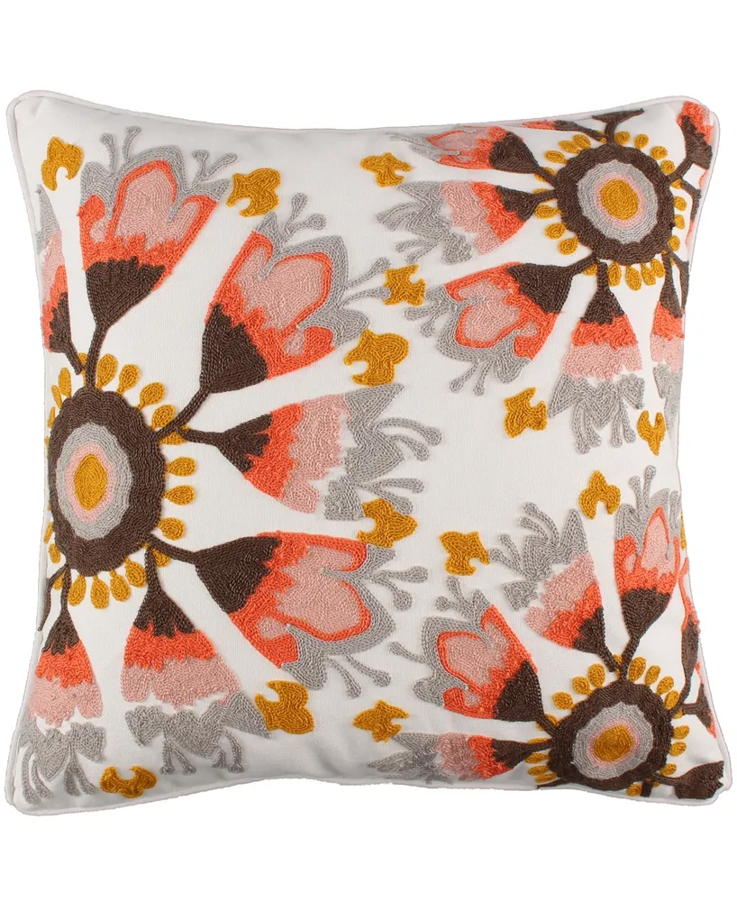 Distant Lands 18x18 Jungle Leaf Square Outdoor Pillow, Color: Jungle Leaf -  JCPenney