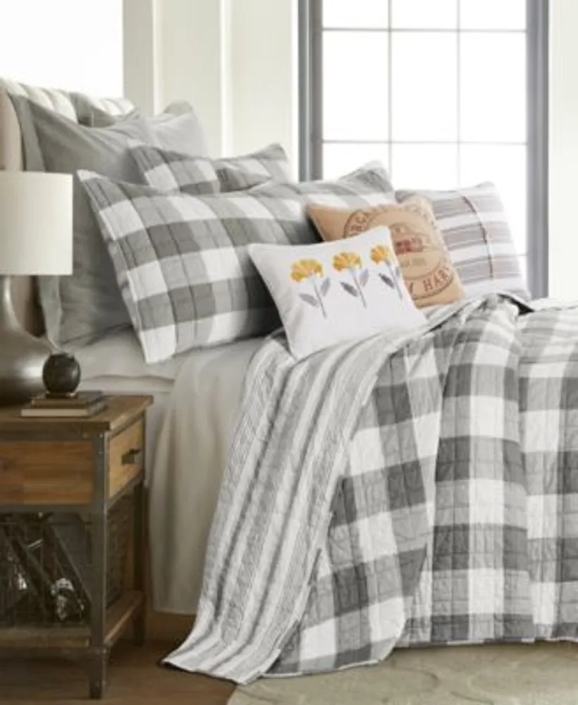 Levtex Camden Buffalo Check Bedspread Sets