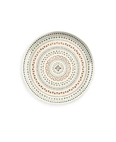 TarHong Desert Mandala Salad, Planta Matte, 8.5" Set of 6