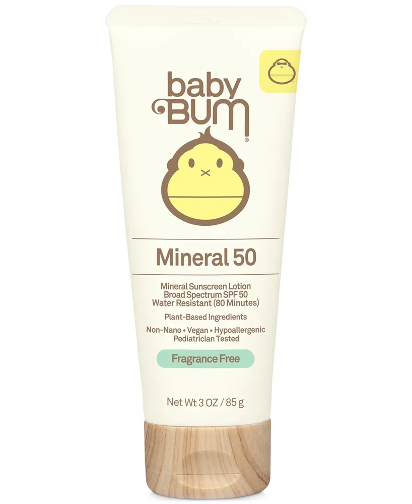 Sun Bum Baby Bum Spf 50 Mineral Sunscreen Lotion, 3 oz.