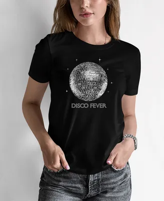 Women's Word Art Disco Ball T-Shirt