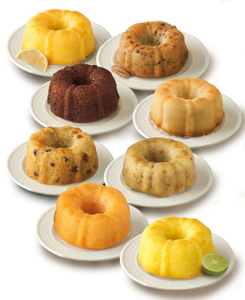 Dockside Market 8 Pack Tropical Mini Bundt Cake Sampler