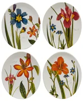 Botanical Flora 16 Piece Dinnerware Set