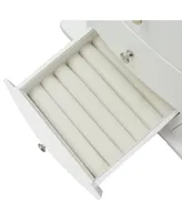 Pko Inc. Contemporary White Jewelry Box