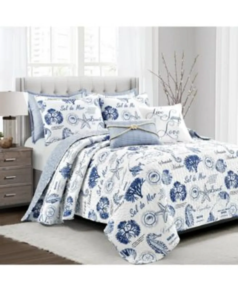 Lush Decor Harbor Life Quilt Set