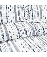 Lush Decor Hygge Stripe 3 Piece Quilt Set, King