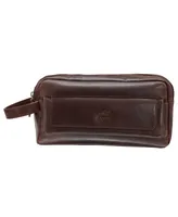 Men's Double Compartment Top Zipper Toiletry Kit