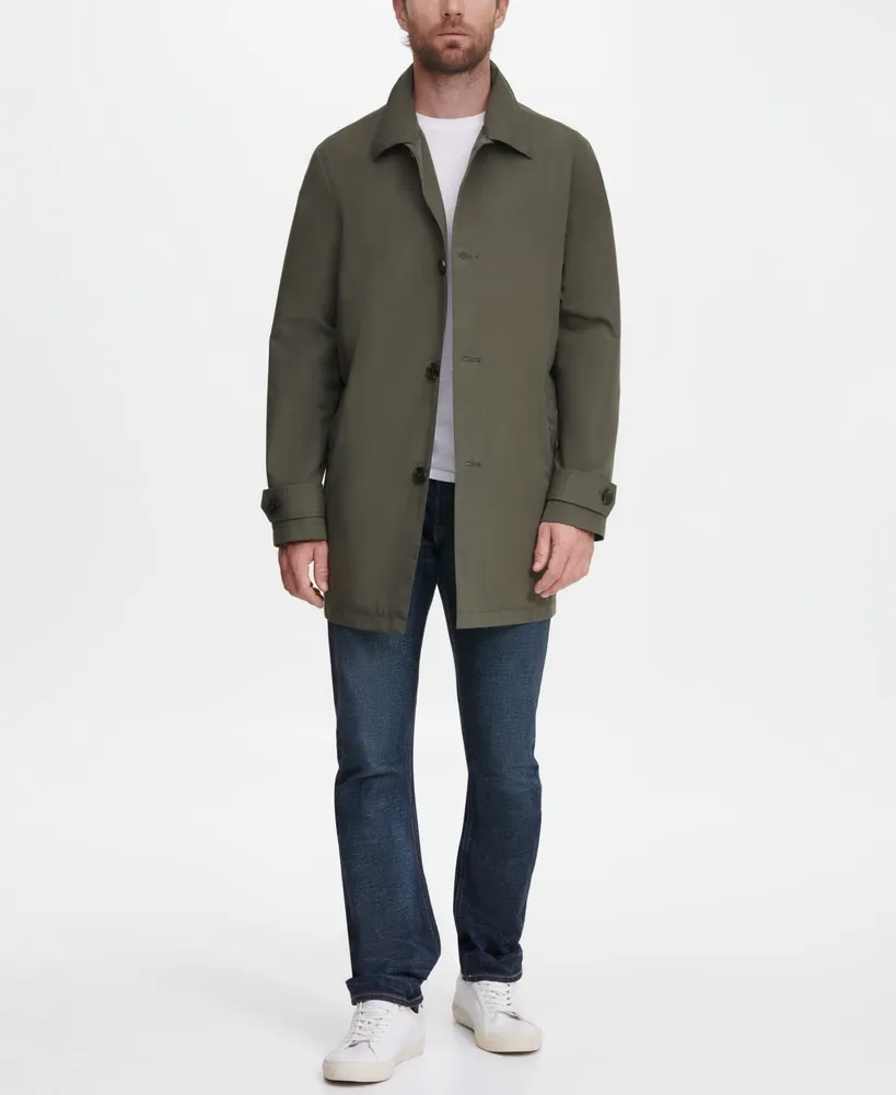 Men's Classic Button Front Rain Topper