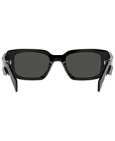 Prada Symbole Rectangular Women's Sunglasses, Pr 17WS