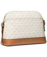 Michael Kors Logo Jet Set Charm Small Dome Crossbody