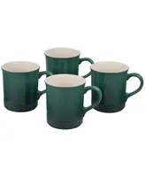 Le Creuset 14 oz. Stoneware Set of Four Coffee Mugs