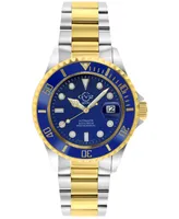 Gevril Men's Liguria Swiss Automatic Two-Tone Stainless Steel Bracelet Watch 42mm - Two