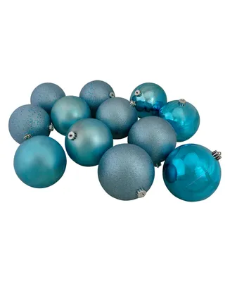 Northlight Count Shatterproof -Finish Christmas Ball Ornaments