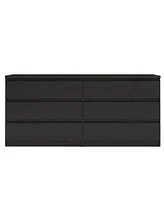 Scottsdale 6 Drawer Double Dresser