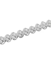 Diamond Link Bracelet (3 ct. t.w.) in 14k White Gold or 14k Yellow Gold