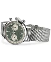 Hamilton Men's Swiss Intra-Matic Chronograph H Stainless Steel Mesh Bracelet Watch 40mm