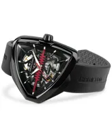 Hamilton Men's Swiss Ventura Black Rubber Strap Watch 45m