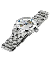 Hamilton Men's Swiss Automatic Jazzmaster Open Heart Stainless Steel Bracelet Watch 42mm