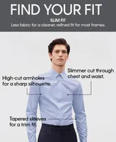 Calvin Klein Men's Slim-Fit Stretch Dress Shirt, Online Exclusive Created for Macy's