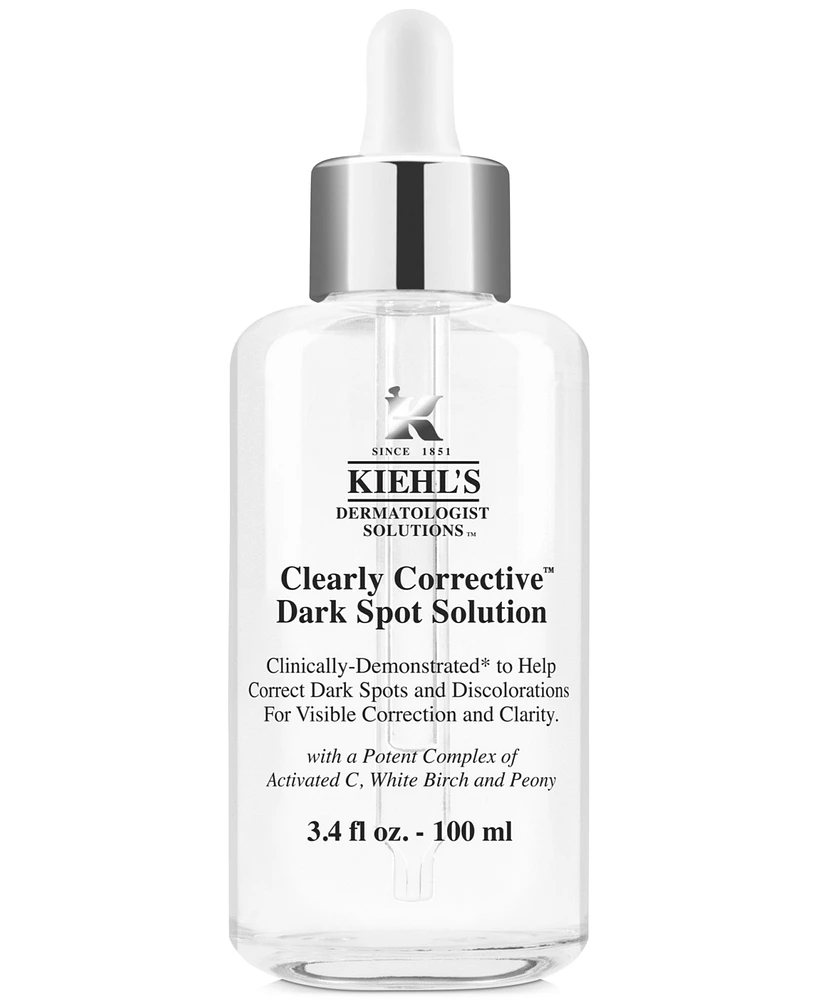 Kiehl's Since 1851 Dermatologist Solutions Clearly Corrective Dark Spot Solution, 3.4-oz.