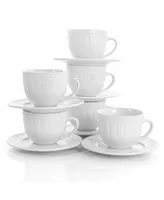 Elama Charlotte Mug Set of 12 Pieces